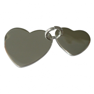 Hanger hart groot+klein